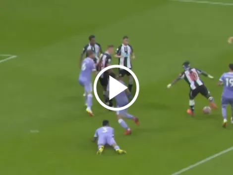 El golazo de Saint-Maximin que tiene 1.4 millones de reproducciones