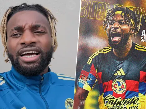 América presenta oficialmente a Allan Saint-Maximin