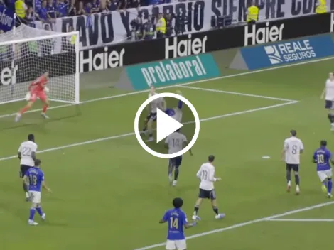 La chilena de Viñas al 90’ que casi sorprende al Real Madrid