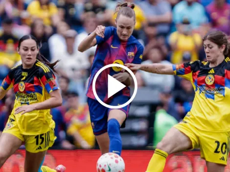 América Femenil compitió, pero perdió ante Barcelona