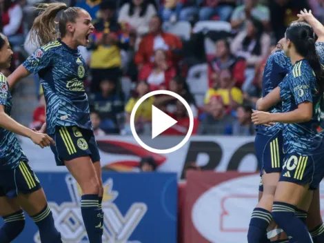 América Femenil dejó escapar la victoria contra Toluca