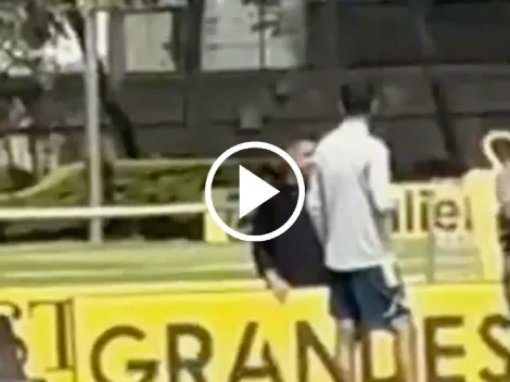 La directiva del América se presenta y presiona en el entrenamiento