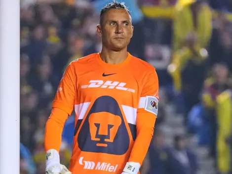 La postal de Navas humillado por el golazo de Zendejas