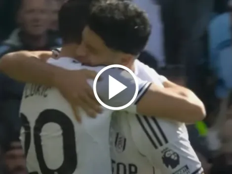 El momento exacto de la extraña lesión de Raúl Jiménez