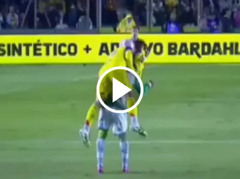 Polémica en el América: anulan gol de Aguirre por falta de Juárez