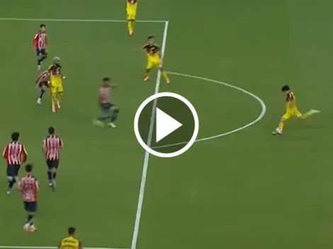 Brutal zapatazo: Así fue el golazo de Víctor Dávila ante Chivas