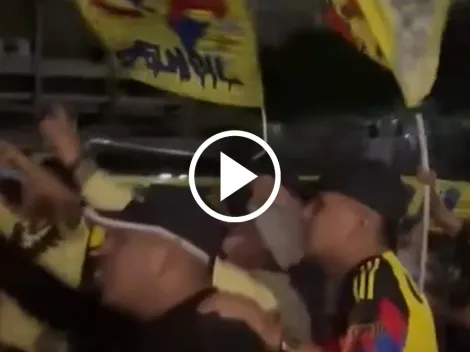 El eufórico festejo de la afición por el 109 aniversario de América