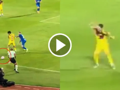 Álvaro Fidalgo explotó con Kevin Álvarez en pleno Clásico Joven