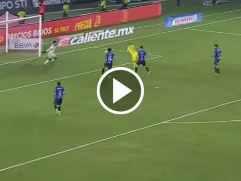 La increíble falla de Rodrigo Aguirre frente a la portería de Mazatlán