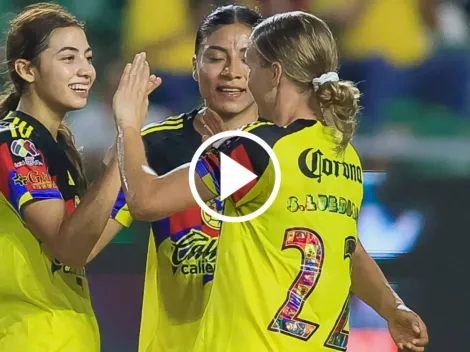 América Femenil goleó a Mazatlán y ya piensa en Liguilla
