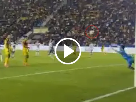 ¡Obra de arte! La otra toma del golazo de Saint-Maximin ante León