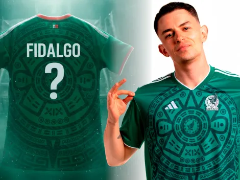 El dorsal que usaría Álvaro Fidalgo en la Selección Mexicana