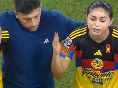 Jana Gutiérrez explota contra sus compañeras al término del Rayadas Vs América Femenil