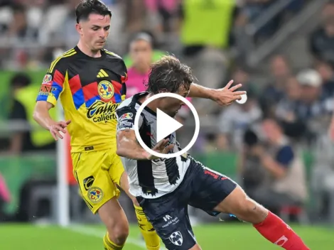 América se lleva una dura derrota ante Monterrey