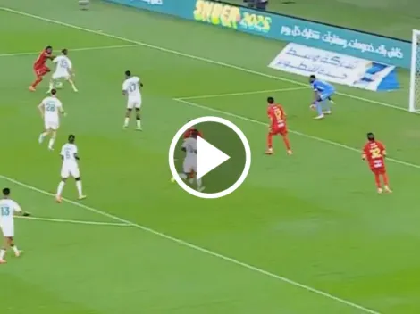 Golazo de Julián Quiñones: reventó el arco con un brutal zapatazo