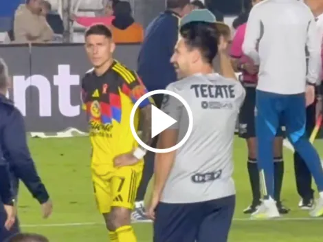 El gesto de Brian Rodríguez tras la eliminación del América