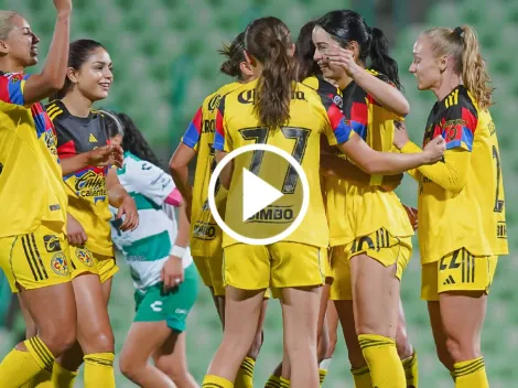 América Femenil debutó con victoria ante Santos Laguna