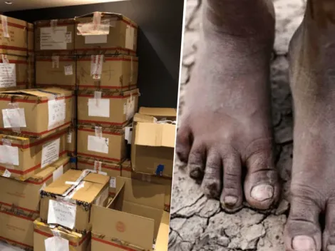 Juntó a Nike, Adidas, Under Armour y más: consiguió más de 600 pares de zapatillas para donar a los pueblos originarios