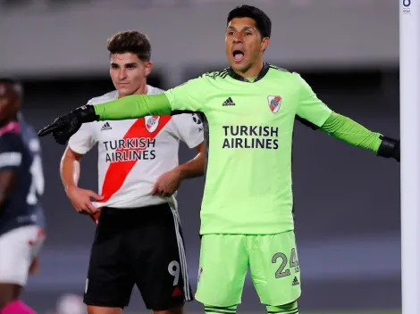 Enzo Pérez de arquero y sin suplentes: el River de Gallardo lo hizo de nuevo