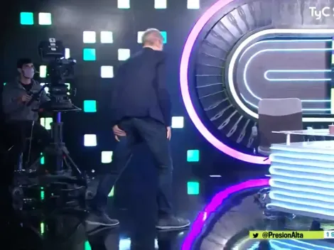 Video: Glait entró al estudio imitando a Rojo y burlándose de su desgarro