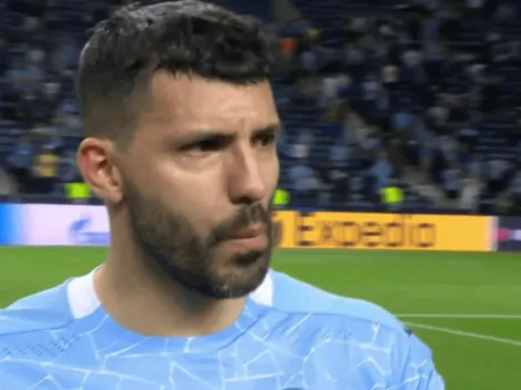 Video: City perdió la final de la Champions y Agüero no se aguantó las lágrimas