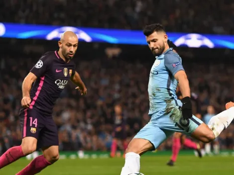 El tuit de Mascherano para Agüero apenas lo anunciaron como jugador del Barcelona