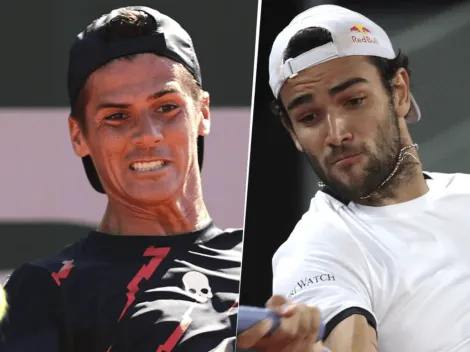 Qué canal transmite Federico Coria vs. Matteo Berrettini por Roland Garros