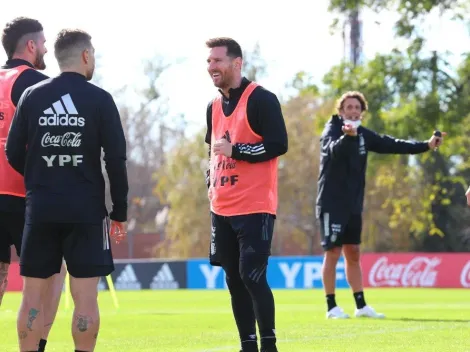 La camiseta en homenaje a Maradona con la que Argentina cantará el himno