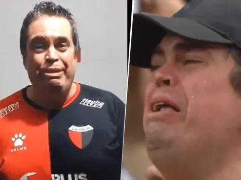 Video: el hincha famoso de Colón se emocionó hasta las lágrimas tras salir campeón