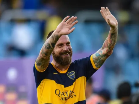 Está en todas: De Rossi le comentó la foto a un juvenil de Boca