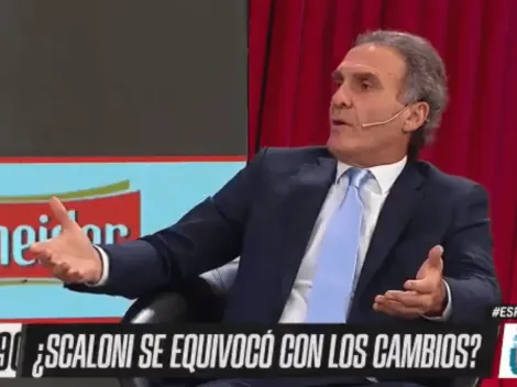 Vignolo hizo una pregunta y Ruggeri no dudó: "No le podemos pedir todo a Messi"