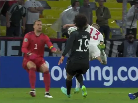 Video: Alemania había empatado pero Hungría sacó del medio y puso el 2 a 1