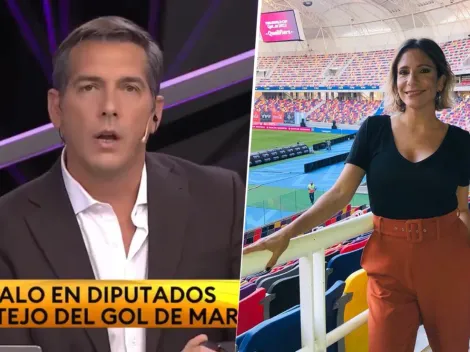 Ángela Lerena le dijo "amargo" a un periodista de TN que se enojó por el homenaje a Maradona