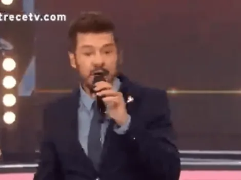 Video: Tinelli vio a un perro en Showmatch y tiró un comentario que hizo enojar a los hinchas de San Lorenzo