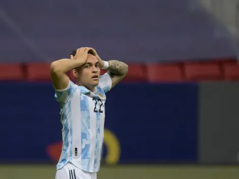 No se puede creer: el increíble gol que se perdió Lautaro Martínez