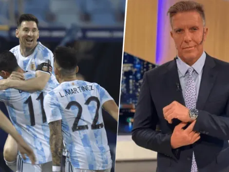 El particular posteo de Alejandro Fantino en apoyo a la Selección Argentina