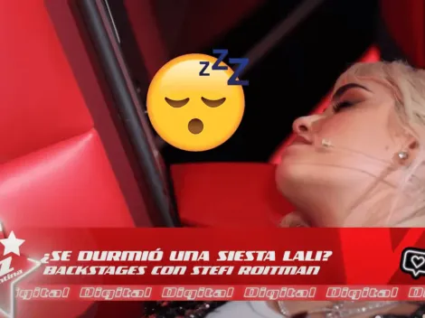 La Voz Argentina 2021: ¿Lali Espósito se durmió una siesta en medio del programa?