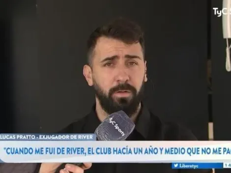 Pratto tras su salida de River: "Me decían que era importante y me ponían cuatro minutos"