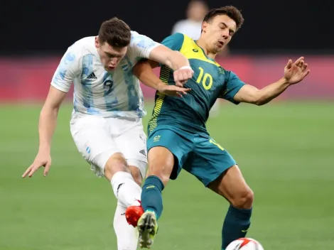 Argentina jugó mal en su debut en Tokio y Australia le ganó 2 a 0