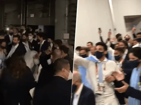 Hermoso país: los deportistas argentinos cantaron como locos en la previa del desfile