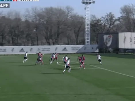 El terrible jugadón de Santiago Simón en la Reserva de River