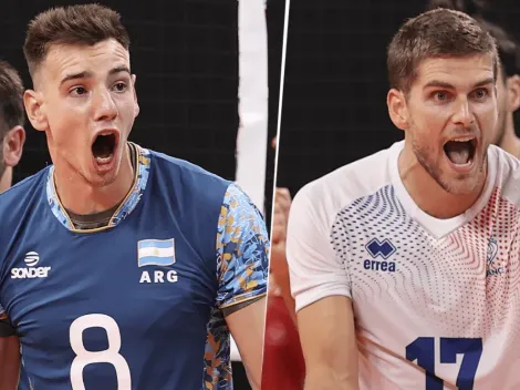 Argentina vs. Francia EN VIVO por el vóley masculino de los Juegos Olímpicos de Tokio 2020: hora y TV