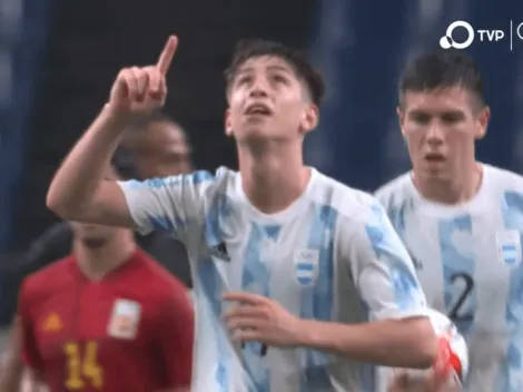 Belmonte descontó para Argentina, que queda a un gol de la clasificación