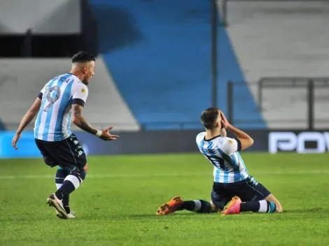 Garré, a pura emoción, metió el gol de la fecha y le dio la victoria a Racing