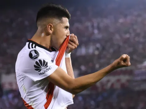 Palacios salió al cruce y le respondió a Nacho Fernández: "River siempre es candidato"