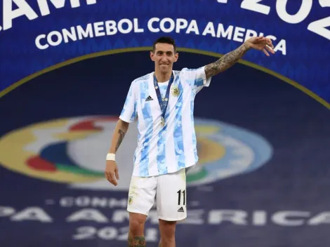 El fotón argentino que subió Di María: "Que linda banda"