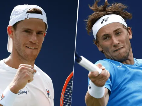 Qué canal transmite Diego Schwartzman vs. Casper Ruud por el Masters 1000 de Cincinnati