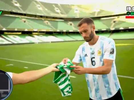 Una locura: el video con el que Betis presentó a Pezzella