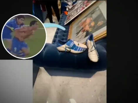 Tevez recordó el gol de la gallinita y contó la historia de los botines