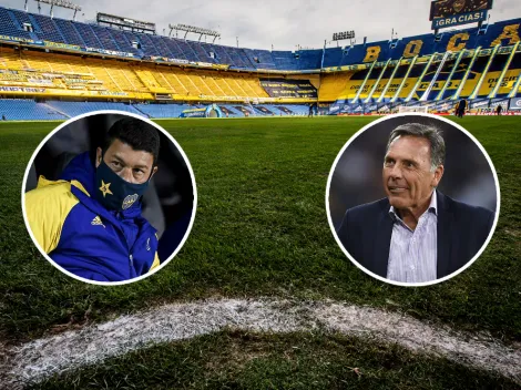 Aires nuevos en Boca: aparecieron banderas para Russo y Battaglia en La Bombonera